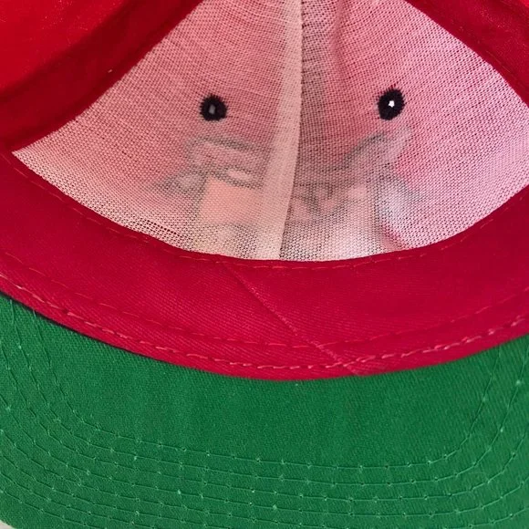 Vintage Disney Store Mickey Mouse Brave Little Tailor Snap Back Adult Hat Cap - Picture 7 of 8